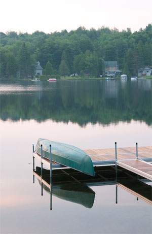 Canoe at the Dock
