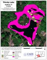 Map of 2022 aquatic plant survey results
