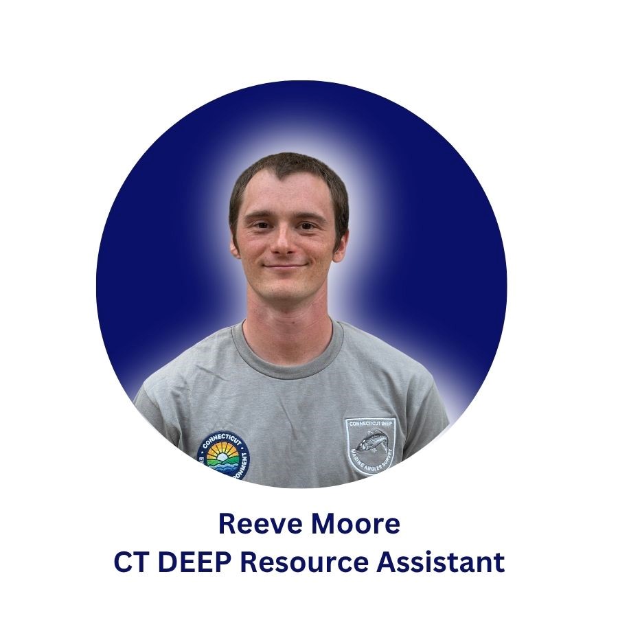 Marine Recreational Information Program Staff Photo Reeve Moore CT DEEP Resource Assistant
