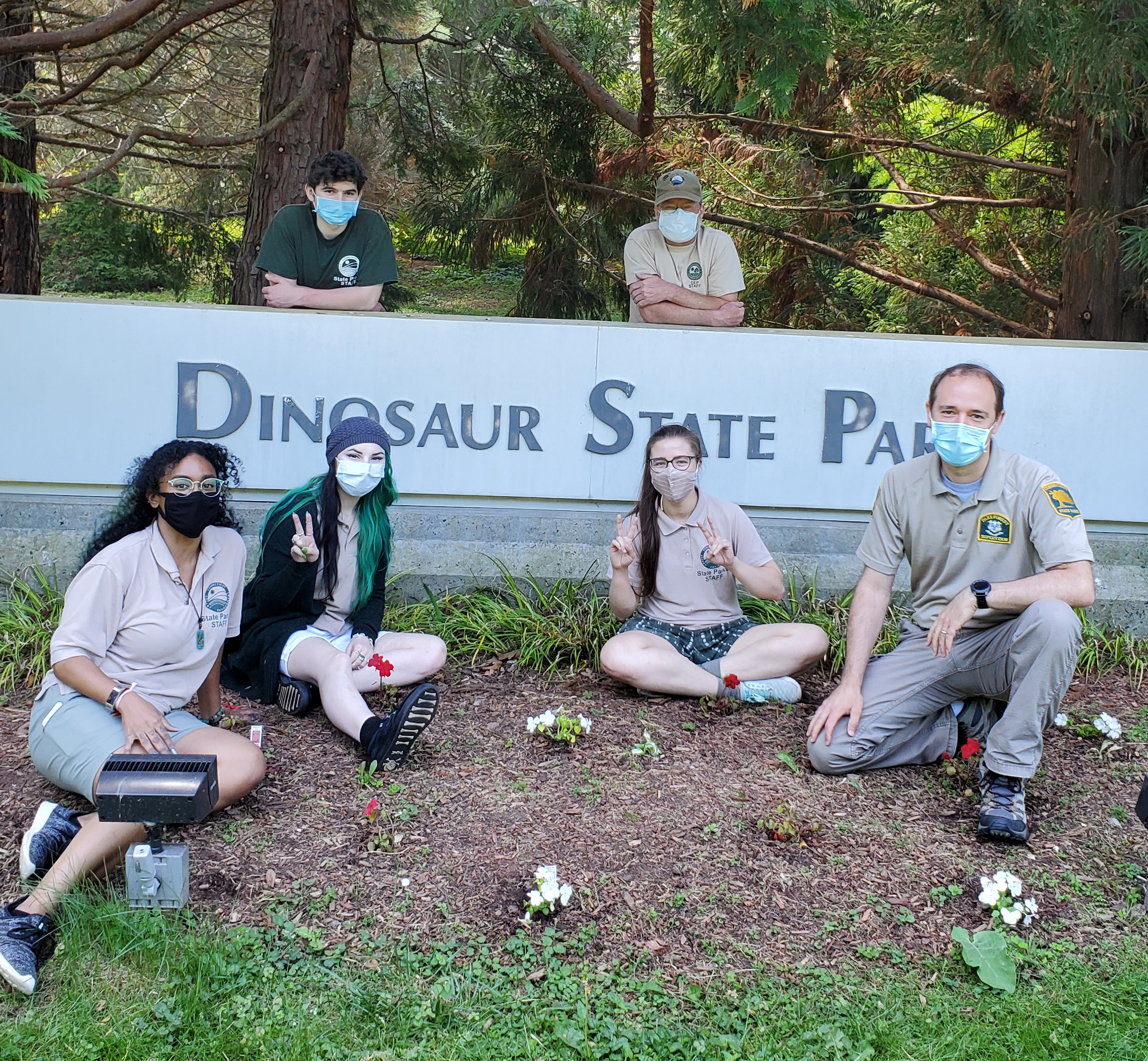 Dinosaur State Park staff