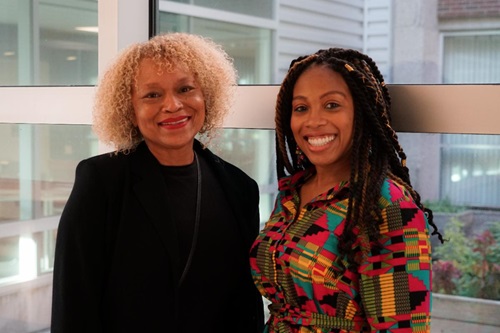 Image of Yale Doctors Chyrell Bellamy (left) and Ayana Jordan (right)