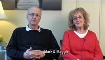 Thumbnail of Mark and Maggie sitting next to each other