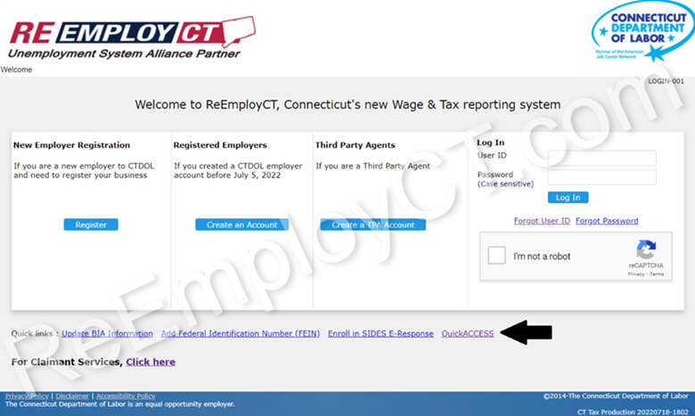 Click on QuickACCESS