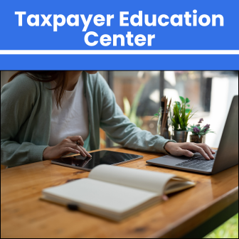 Image that brings you into the agency's educational resource site