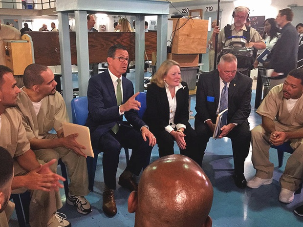 Governor Malloy and First Lady Malloy at the Reimagining Justice 2018 conference