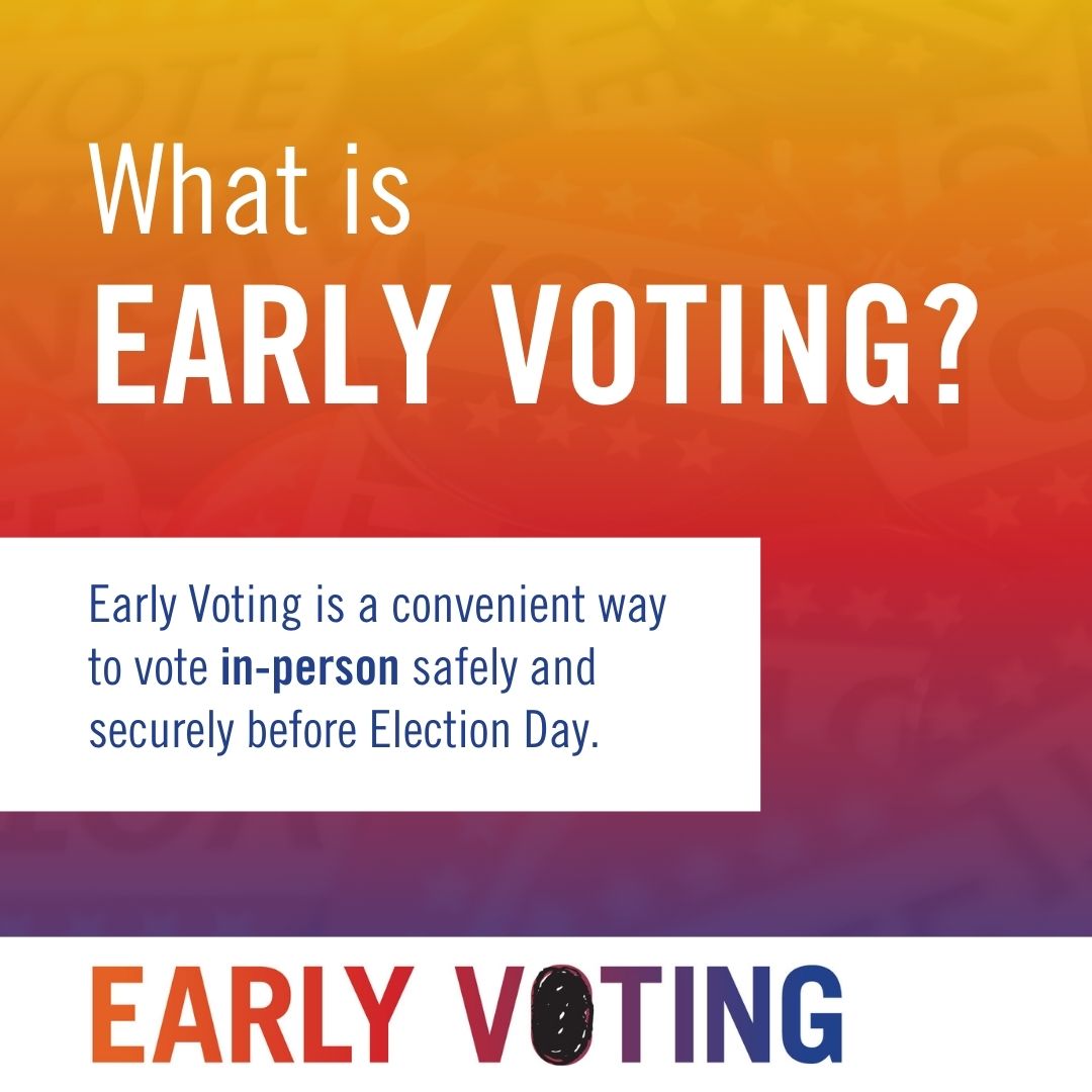 What is Early Voting - Graphic 1