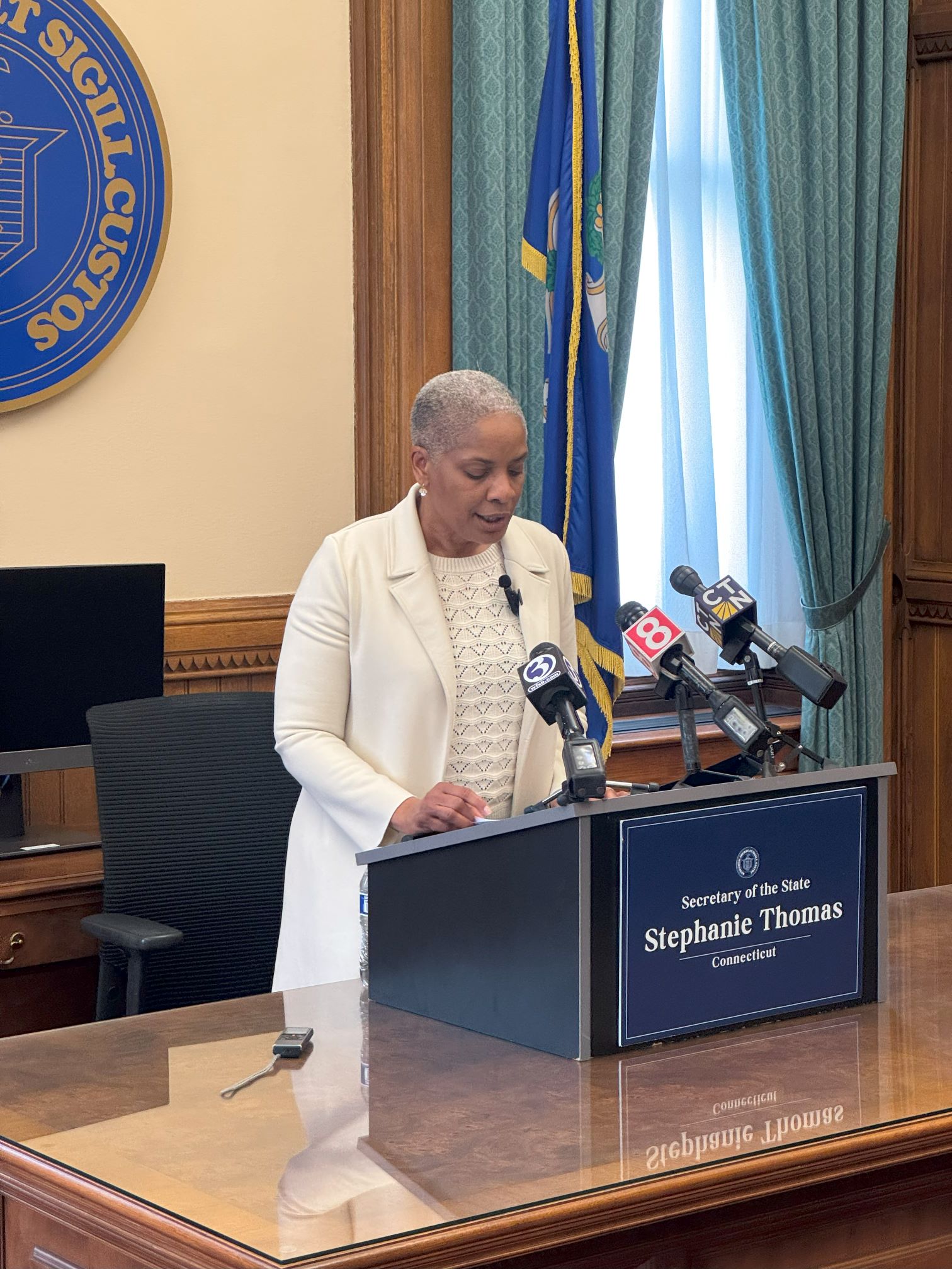 Secretary Thomas Delivers Remarks - photo 2