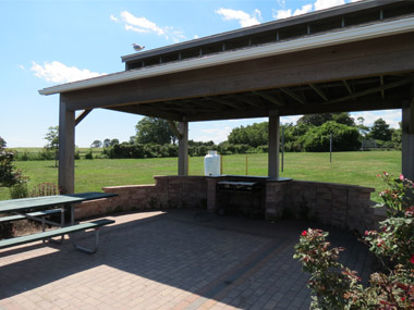 Camp Harkness Gas Grill at Pavilion