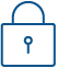 decorative icon of a padlock